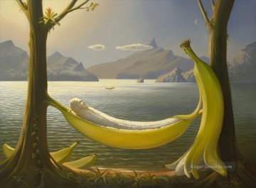 bekannte abstrakte Werke - Goldenes Jubiläum Surrealismus Bananenschaukel